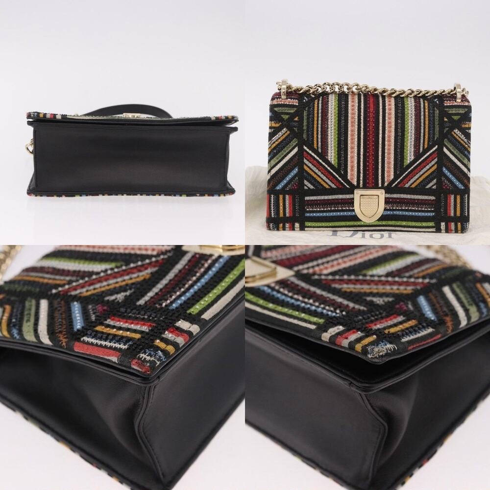 Dior Chain Shoulder Bag Beads Multicolor - Picture 14 of 16